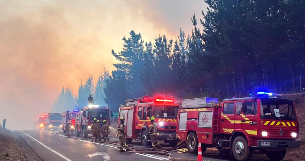 Senapred ordena evacuar sectores de Paso Amarillo y Paredones en Florida por incendios forestales – BioBioChile